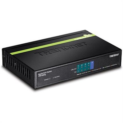 TRENDnet TPE-TG50G 5-Port GREENnet Gigabit PoE+ Switch
