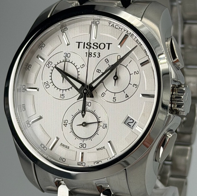 TISSOT T-Trend Couturier Silver Dial Men's Watch T035.617.11