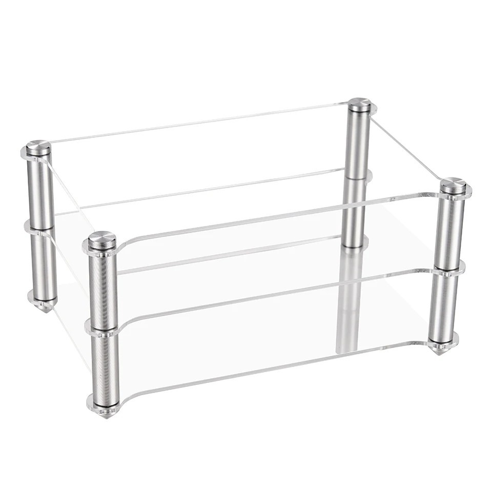 Acrylic Aluminium Alloy Rack HIFI Decoder Amplifier Headphone Amplifier ...