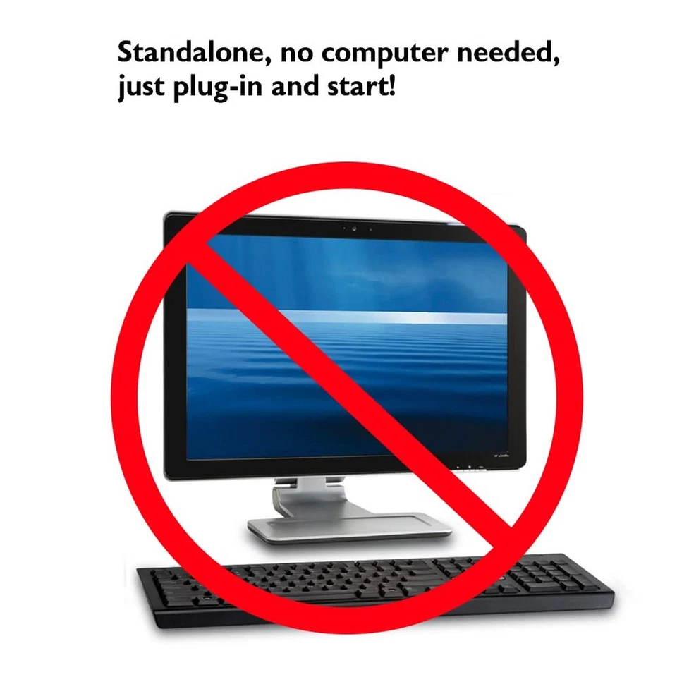 24X 1 to 1 CD DVD M-Disc Supported Duplicator Copier Tower with Free Copy Pro... - Image 2 of 4