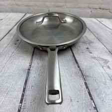 Simply Calphalon Stainless Steel 1390 10" Skillet Frying Pan With Lid
