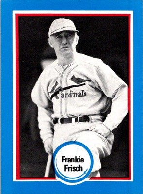 1976 Shakey's Pizza Frankie Frisch #51 NM-MINT