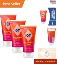 Luxury Warming Jelly Lubricant 5 Fl Oz - 3-Pack for Couples  Intimate Pleasure