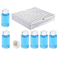 20mL Scintillation Vial Borosilicate Glass Vial Liquid Counting Vial Set of 500