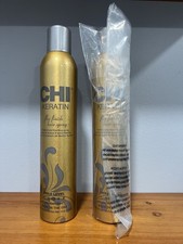 CHI NEW Keratin Flex Finish Hair Spray 10oz Pack Of 2, Hold Level 3 BRAND NEW