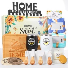 Housewarming Gifts New House -19 Pcs Closing Gifts for Couple Friend Women Me...