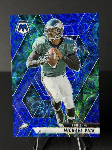 2025 Panini Mosaic Prizm Michael Vick  Blue Scope Philadelphia Eagles NFL #215