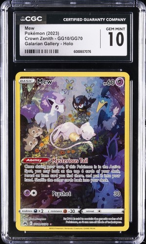 Mew graded CGC 10 for sale on eBay