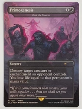 MTG Primogenesis Feed the Swarm 7001 Rainbow Foil Secret Lair Drop