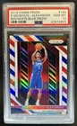 2018-19 Prizm Shai Gilgeous-Alexander Prizm Red White and Blue RC #184 PSA 10