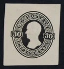 CKStamps: US Cut Square Stamps Collection Scott#U207 Unused H NG