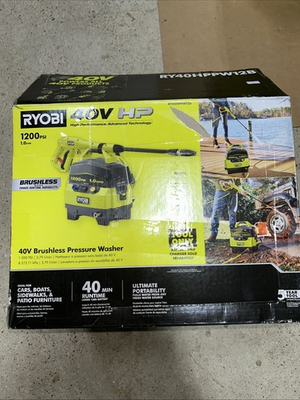 #ad #ad RYOBI 40V HP Brushless 1200 PSI 1.0 GPM Cordless Pressure Washer W81 $129.00