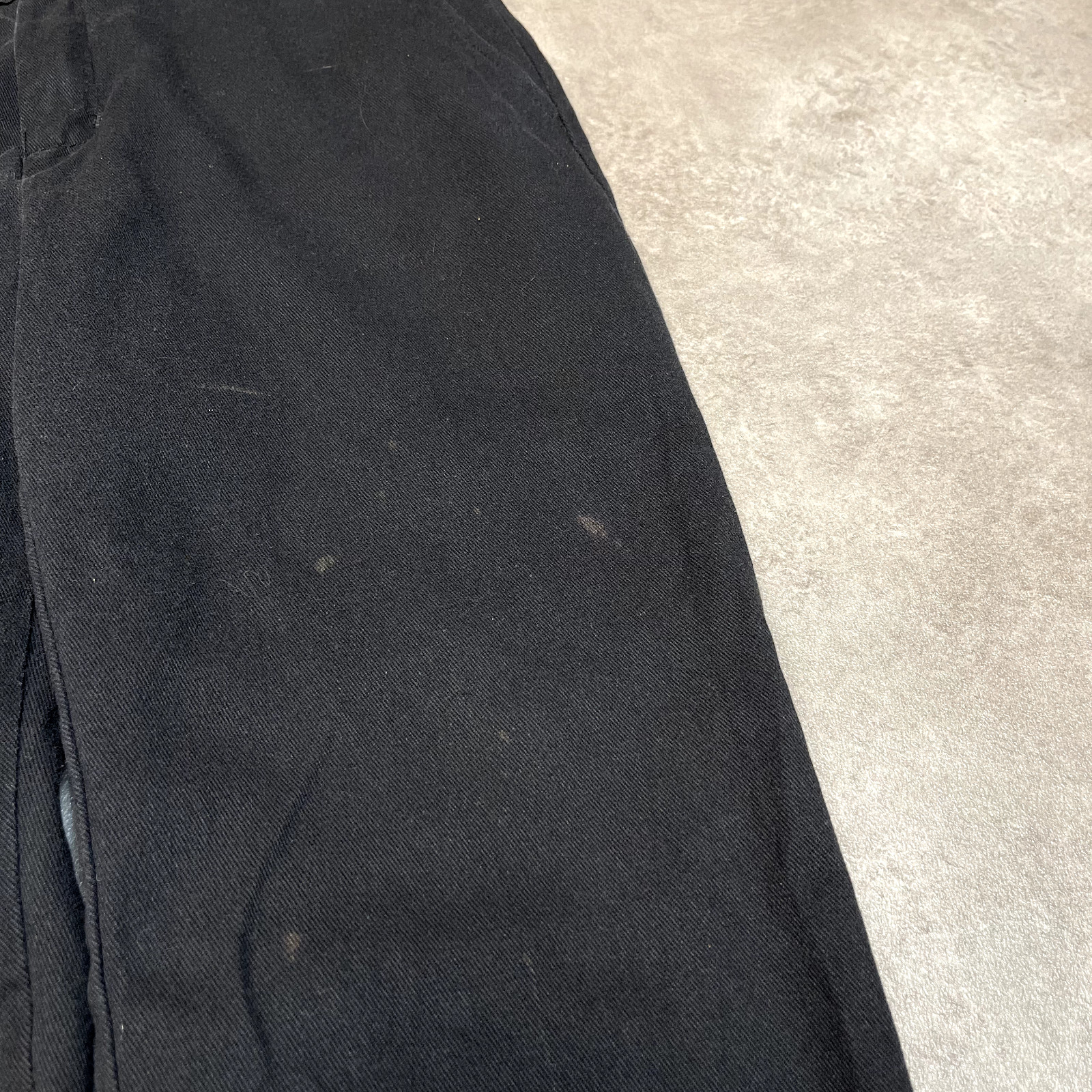 Dickies 774F Canvas Trousers Womens 32" Straight Leg Carpenter Pants Black image 4