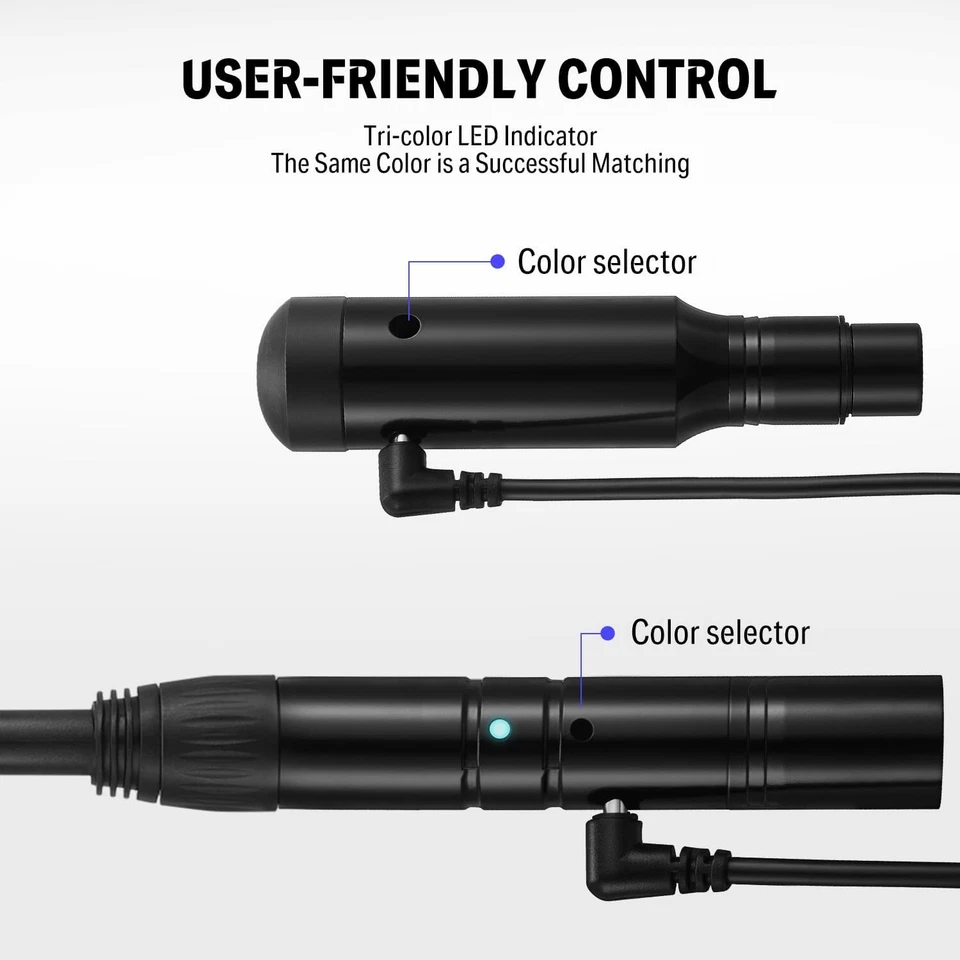 Donner DMX Wireless Controller Transmitter + 5 Receivers With Battery Light Dome - Image 4 of 4