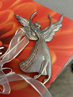 Seasons of Cannon Falls Serenity Angel Bud Base~NIB May your life be like