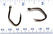 50 Matzuo 146010 4X Strength High Carbon Steel Sickle Live Bait Hooks size 2/0