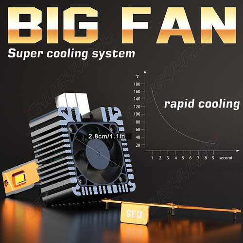 2pcs D3S D3R LED Headlight Bulbs 6500K Super White HID Xenon Conversion Kit - Foto 7 di 24