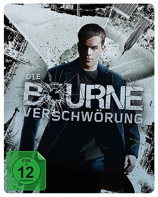 DIE BOURNE VERSCHWOERUNG STEELBOOK  BLU-RAY  NEU  MATT DAMON/BRAIN COX/+