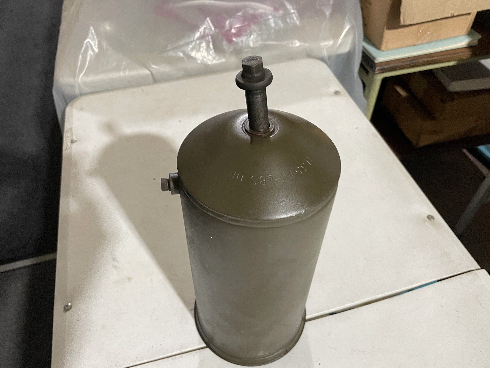 FILTER BODY (HOUSING), OIL M 809 SERIES MILITARY TRK, PN 153516;493001