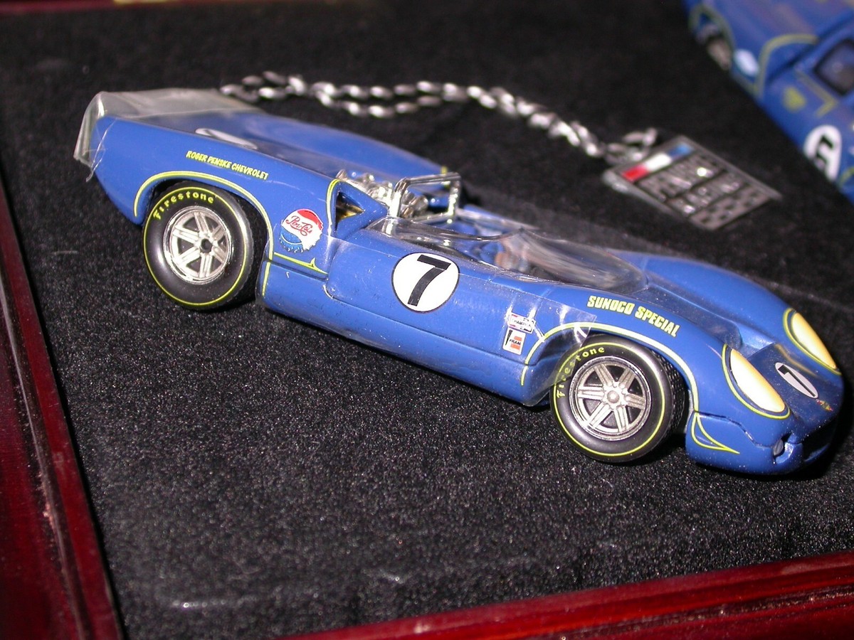 ミニカー Penske Racing Sunoco Lola 3 Car Set GMP 12401 Sunoco T-70 Lola 3 Car Set Penske Racing - Blue 1/43 in