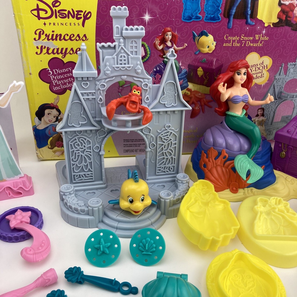 Play-Doh Disney Princess PlaySet Ariel’s Royal Vanity RARE Target  Exclusive