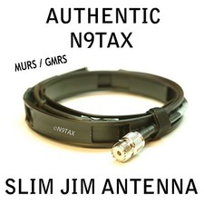 Authentic N9TAX VHF/UHF Slim Jim J-Pole Dual Band MURS/GMRS Antenna jpole!