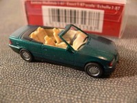 1/87 Herpa Bmw 325I Cabrio DunkelgrüN Metallic 031387