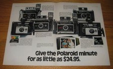1974 Polaroid Camera Advertisement - Square Shooter 2, Model 420, 430, 440, 195