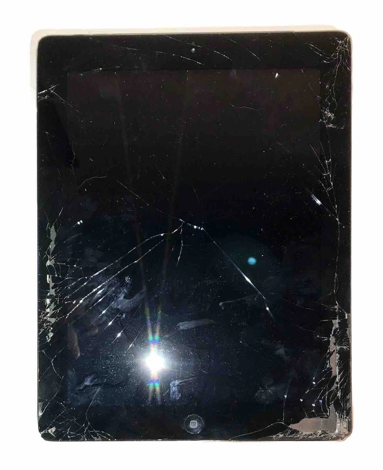 IPad A1396 - Weiß - Defekt und Glasbruch ‼️ - Bild 2 von 4