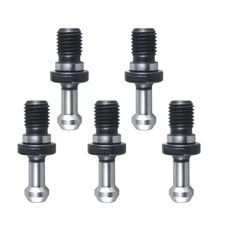 5pcs High Quality BT40 Pull Stud Retention Knob CNC Milling M16 45 Degrees