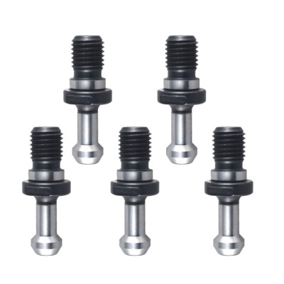 5pcs High Quality BT40 Pull Stud Retention Knob CNC Milling M16 45 Degrees