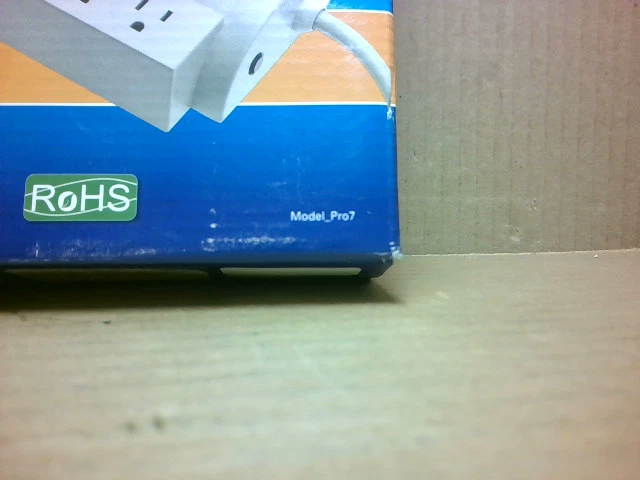 APC Pro7 Surge Protector Professional Grade 7 Outlets 120V 15A  - Factory Sealed - Image 2 of 3