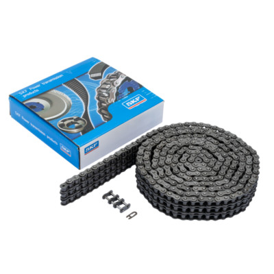 SKF #80-3 Triplex Rivited Roller Chain-1 in''pitch - ANSI - Length -Incl. Extra l