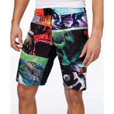 MENS REEBOK PERFORMANCE STRETCH TRAINING SPEEDWICK ATHLETIC SWIM TRUNK SHORTS XL