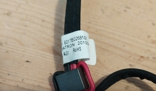 DC IN Cable Alimentation Original Toshiba Satellite Pro L650-169 / 6017B0258101 - Photo 3/3