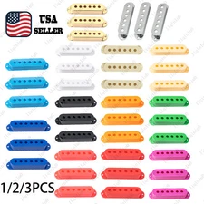 1/2/3 Pcs 48/50/52 SSS Single Coil Pickup Covers For Fender SQ Strat multiColors