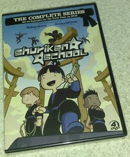Shuriken School The Complete Series DVD 4-DISC SET brand new