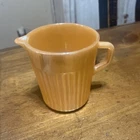 Vintage Anchor Hocking Fire King Peach Creamer Pitcher