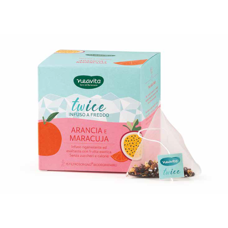 Twice Infuso a Freddo Arancia e Maracuja Filtroscrigno Neavita
