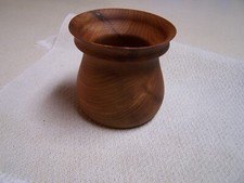 Hand Turned Wooden Bowl from Cedar wood