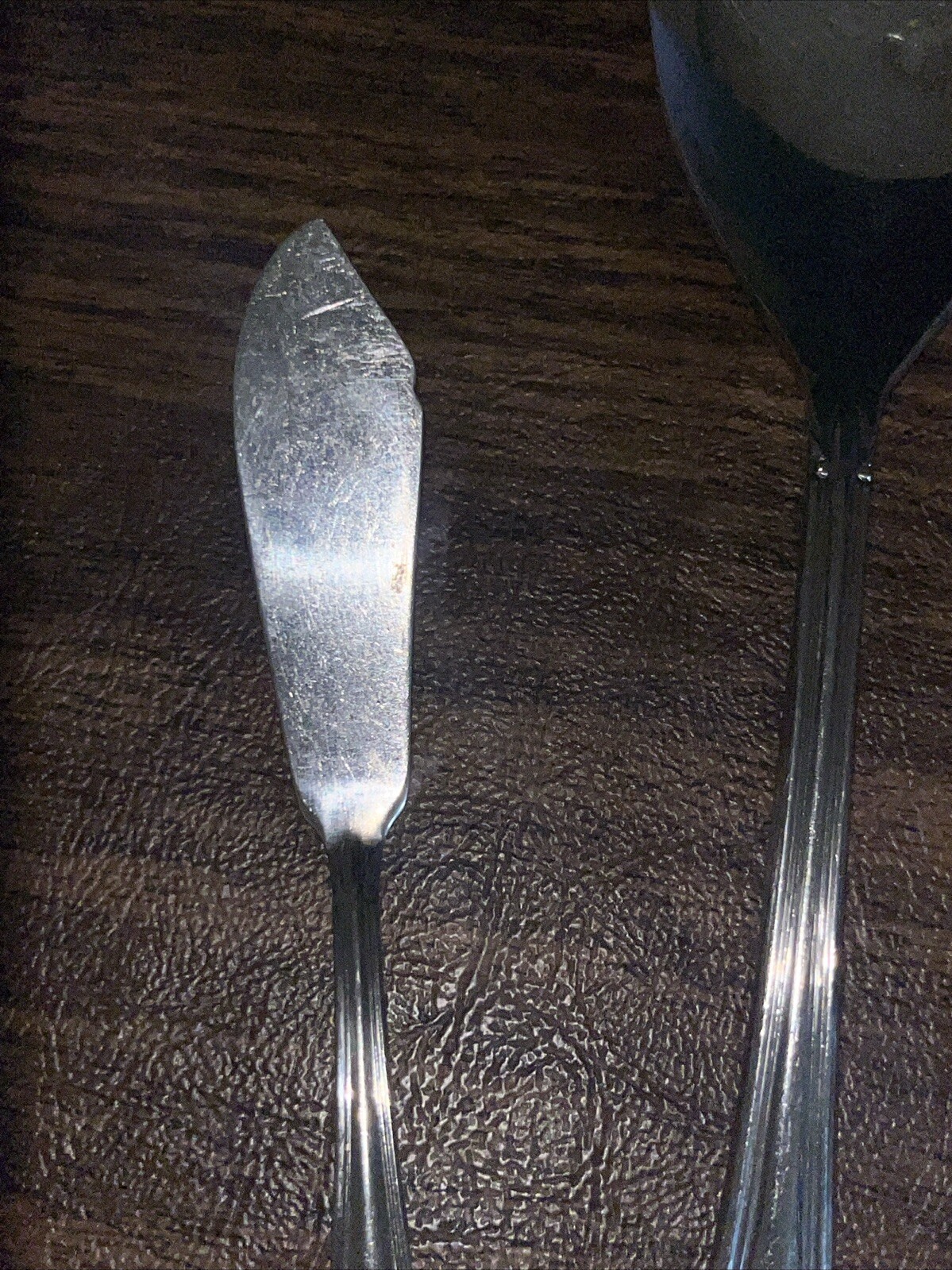 4 Piece Set Serving Fork Spoon Salad Fork Butter Knife Stainless Steel