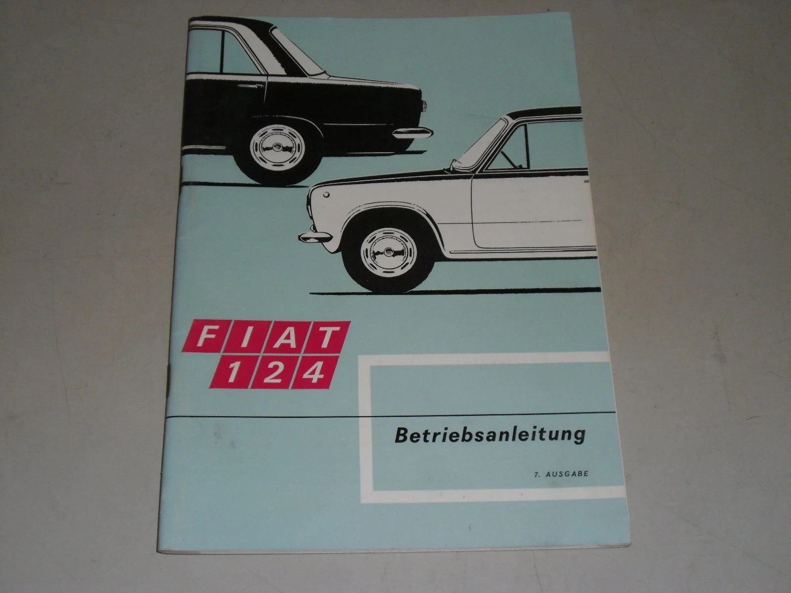 Operating Instructions / Manual Fiat 124 Sedan and Estate, as of 10/1968