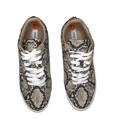 steve madden snakeskin sneakers