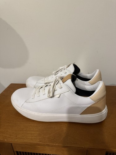 Vessi Soho Sneaker Women’s 9 White Tan Shoes - Picture 3 of 7