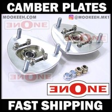 Mk1 Front Camber Plate Plates Strut Mount 01-05 Civic For Coilover Kits Mk1 Front Camber Plate Plates Strut Mount 01-05 Civic For Coilover Kits