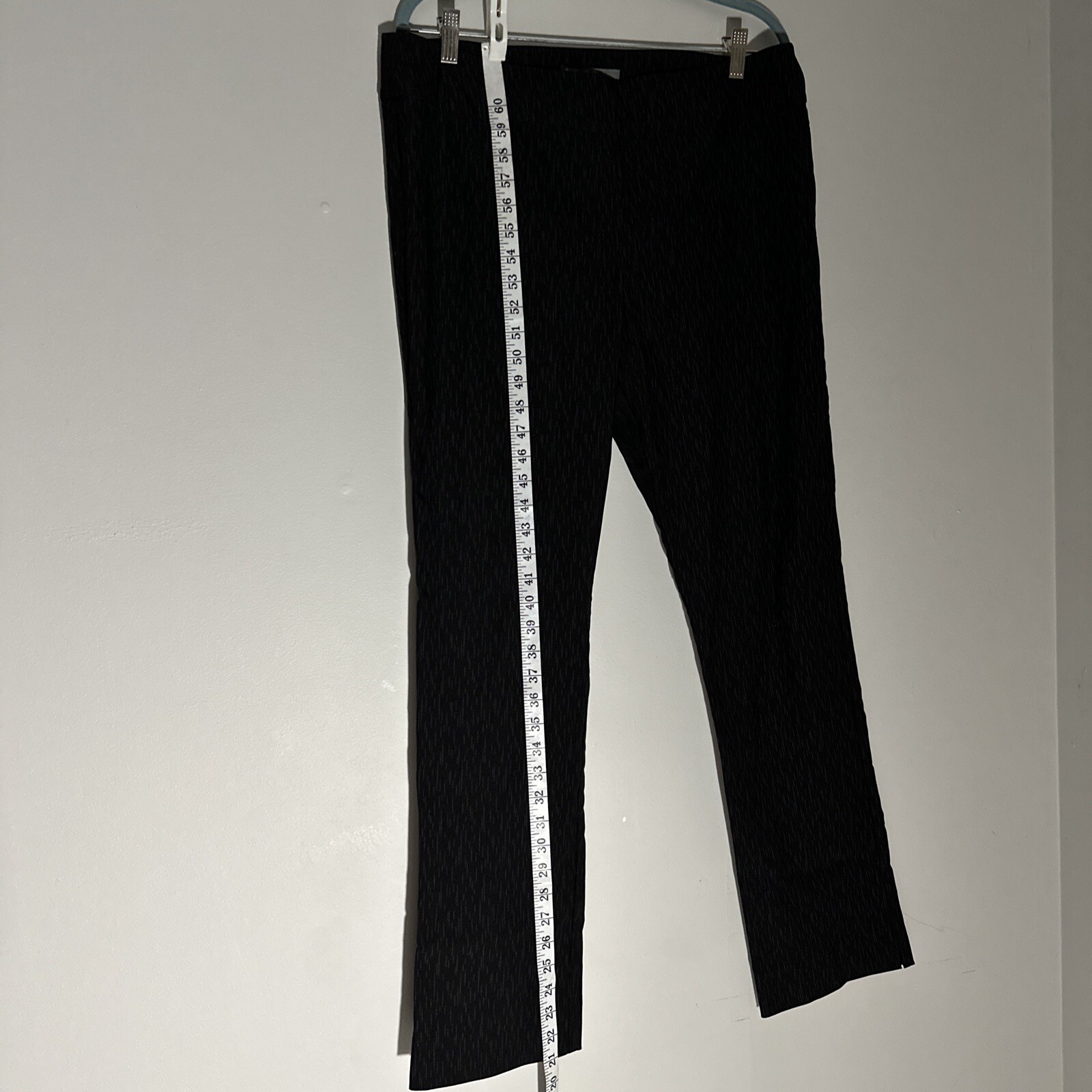 ERICA TAYLOR WOMENS PANTS BLACK XL/TG STRETCH HIGH RISE CASUAL TRAVEL