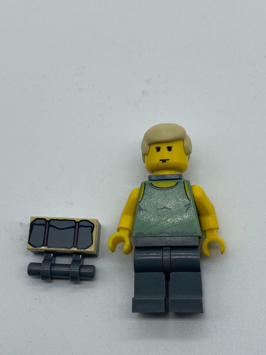 RARE Lego Star Wars Dagobah Luke Skywalker Minifigure #1 [4502