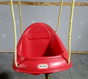 Vintage Little Tikes High Back Baby & Toddler Swing 