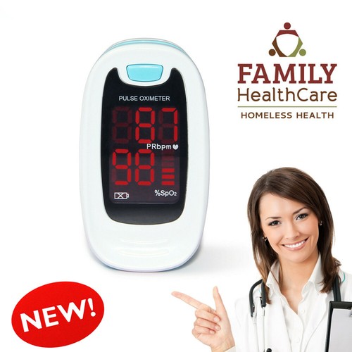 CMS50M LED O2 Sensor Finger Pulse Oximeter Heart Rate SpO2 Blood Oxygen ...