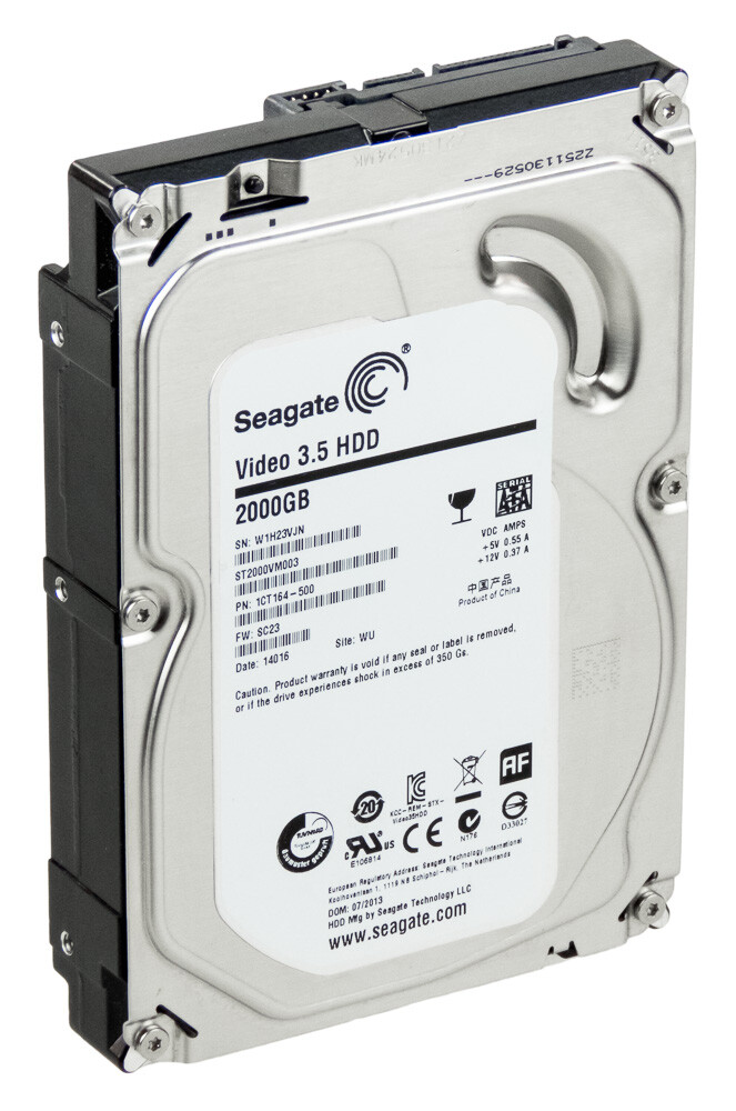 Seagate ST2000VX003（3.5インチ HDD 2TB） Amazon.com: (Old Model